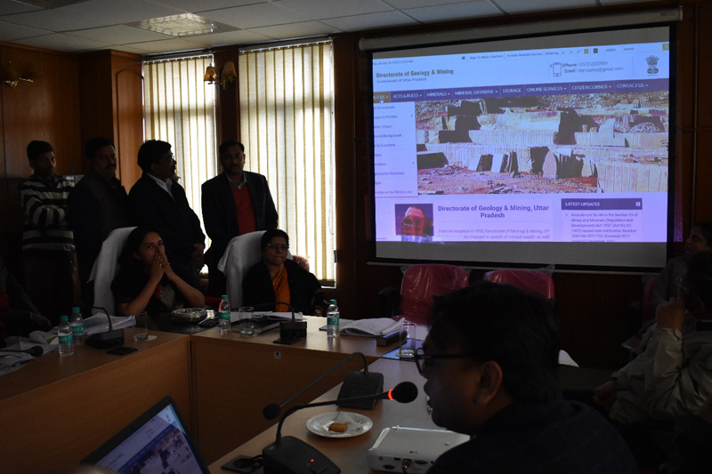 Inauguration Of The Official Website Of Directorate Of Geology And Mining