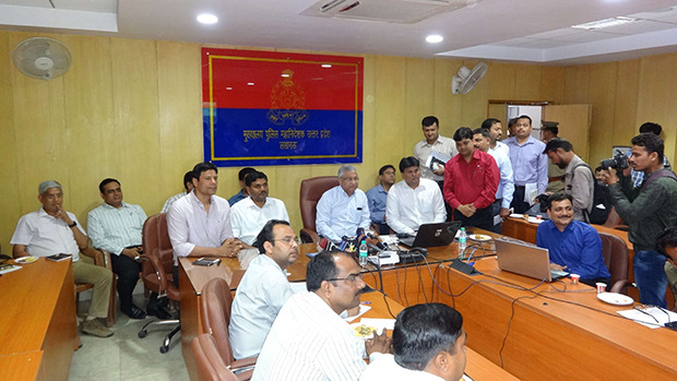 Inauguration Of UP Police Website By DGP, UP