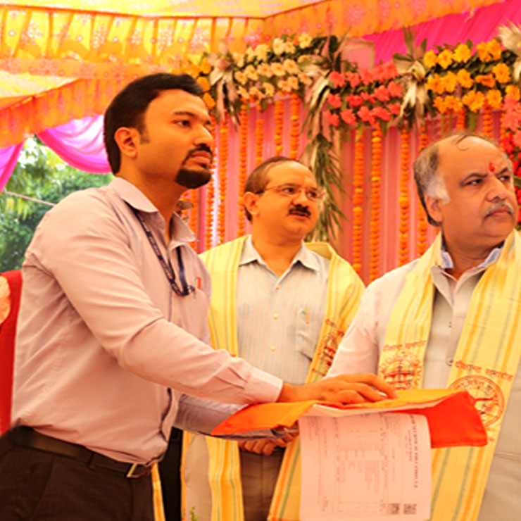 Inaugurating Official  Mobile App & Web App issued by Board of Technical Education, U.P.
