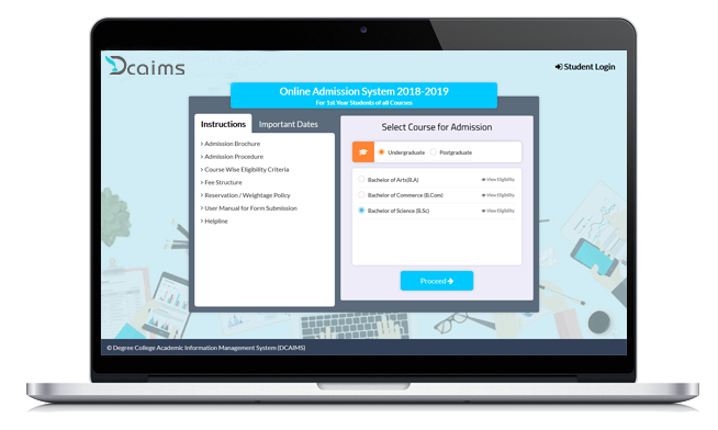 Degree College Academic Information Management System (DCAIMS)